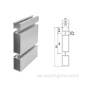 23130 Aluminiumprofil 6063 Silberoxidationshalterung